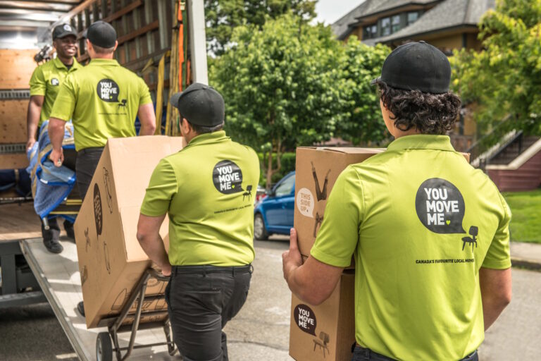 professional movers by moving truck
